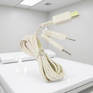 Jetta Huayang Haowanjia Haoshisheng Physiotherapy Instrument Wire Accessories Square Hole Head Two Needle Line Order Consulting Merchants