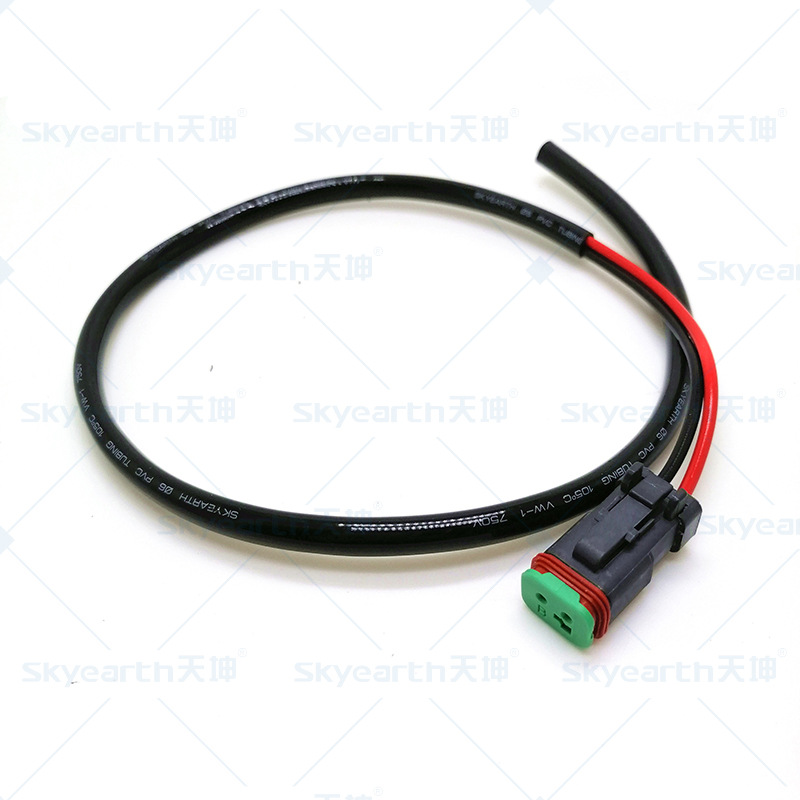 arnés de cables DTM especial para lámpara de trabajo LED de automóvil a prueba de agua DT macho y hembra línea de conversión tipo Y