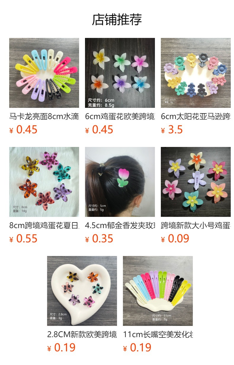 预览状态下无法点击,发布后,可点击跳转到对应的商品页面