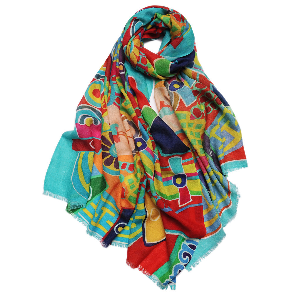 Demi-season scarf