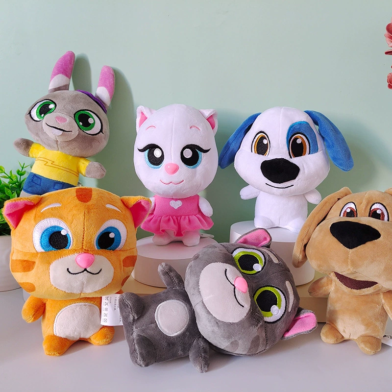Говорящий Том котёнок Talkingtom машинка резьба кукла-кукла игрушка плюшевые игрушки Дунгуань переработка и производство