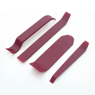 Car Plastic Pry Bar Tool for Dismantling Dashboard, Door Panel, Interior, Audio, and Navigation Systems (Repair kit) - super-strong-and-hardened-4-piece-set