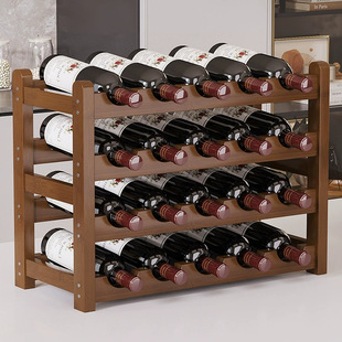 Red Wine Bottle Rack Countertop Storage Rack Household Red Wine Rack Wine Rack Desktop Organization Wine Cabinet Wine Bottle Storage Rack