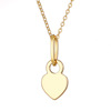Advanced metal necklace, European style, simple and elegant design, light luxury style, high-quality style, wholesale