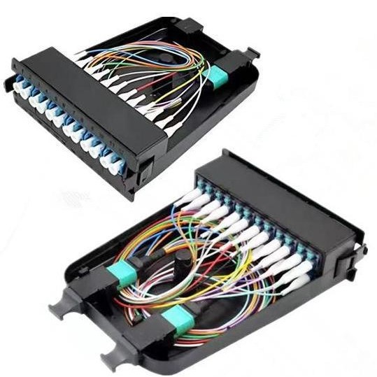 厂家直销MPO模块盒 LC转MPO高密度模块盒厂家直销