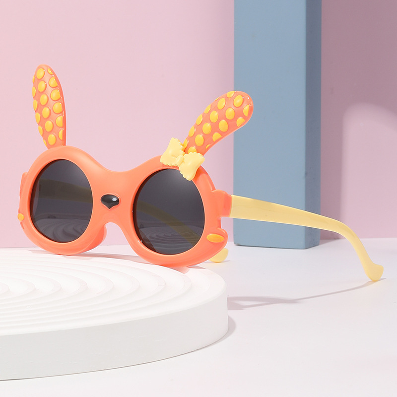 Gfas de sol polarizadas para niñas UV-protección solar para niños niñas niños gafas de sol para bebés de dibujos animados