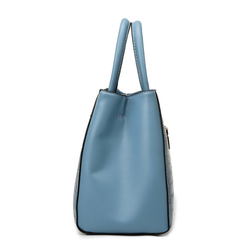  new women's bag stone pattern stitching handbag three-piece set mother-in-law bag European and American shoulder bag mother's crossbody bag