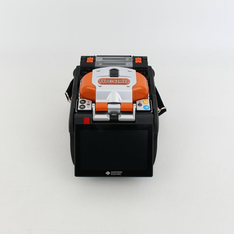 Japan Sumitomo TYPE-82M12 Ribbon Fiber Optic Splicing Machine, an upgraded version of the original TYPE-66/81M12 ribbon splicing machine