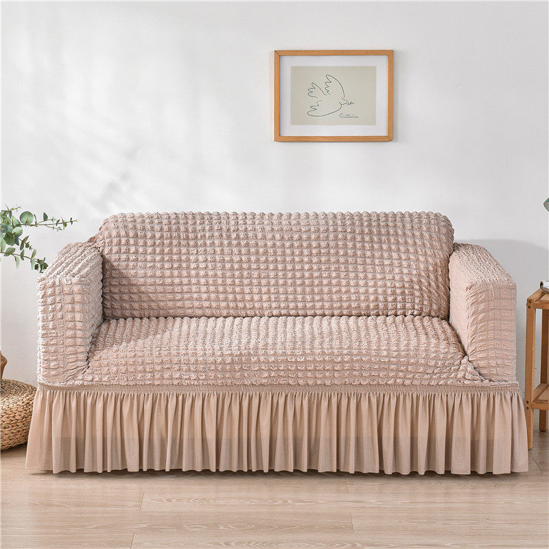 Europäisch-minimalistisch, Französisch-romantisch, Stretch-Sofabezug, kratzfester Couchüberzug, rutschfester Möbelschutz, waschbarer elastischer Bezug, Haustierfreundlich_voghion.com