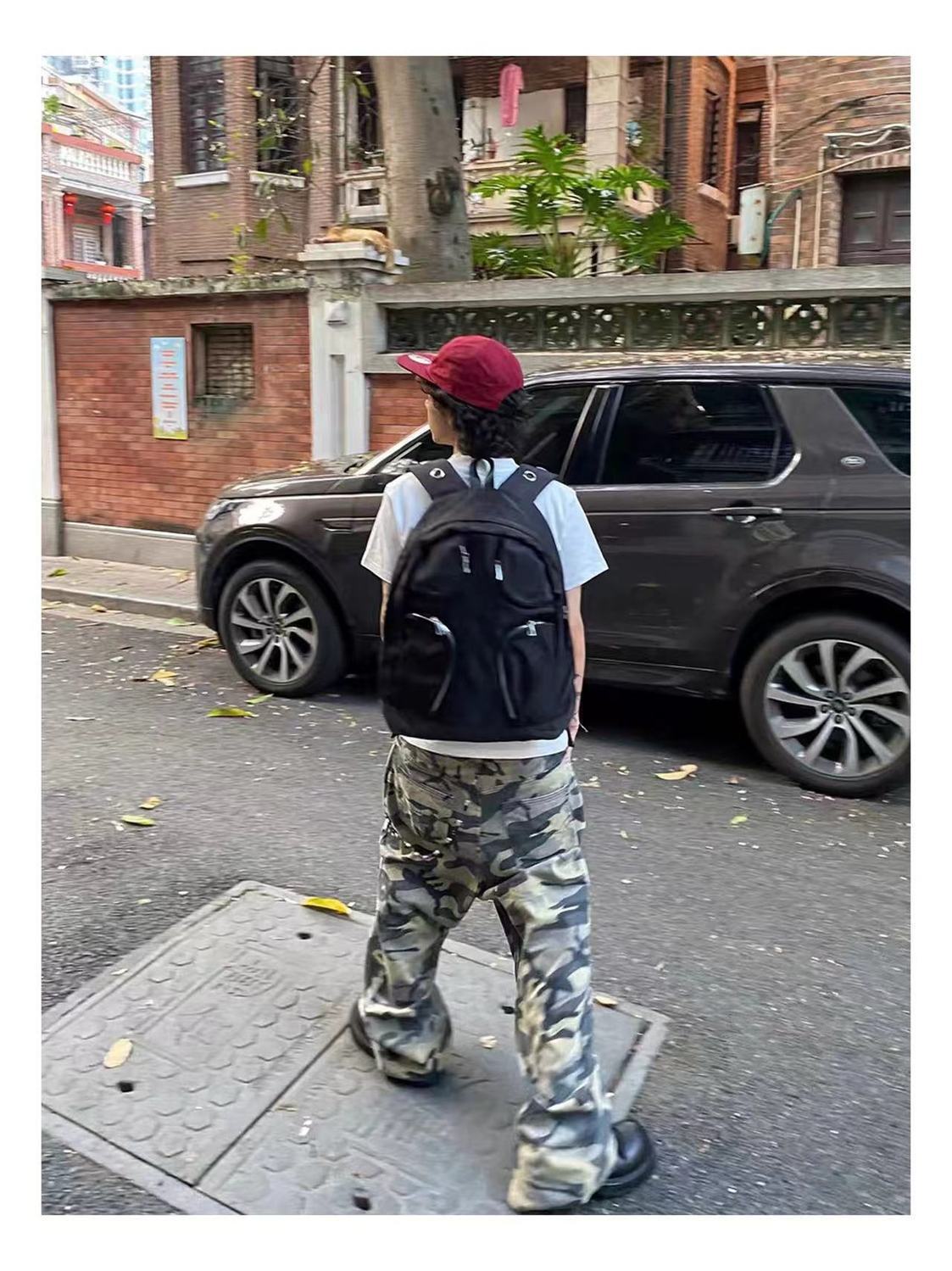 Nylon Multi-pocket Black Tactical Large Capacity Backpack 13 O1CN01g7XWvS23zMZ6TdUQJ !!2607027326 0 cib