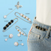 Trousers, skirt, brace, clothing, pin, protective underware, brooch, clips included