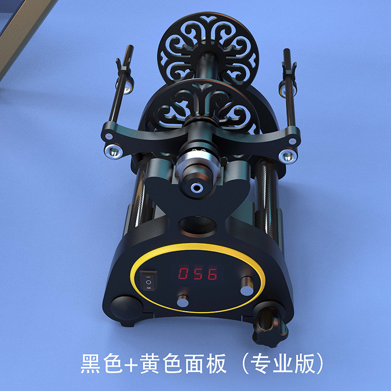 Pequeña rueca eléctrica, lana, lana, piel de perro, hilo de hilar a mano retorcido, mini rueca para el hogar, hilo de hilar, fibra