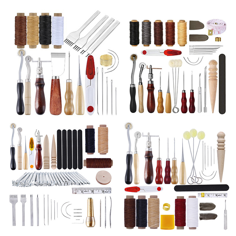 手工皮具制作工具 diy皮革工具套装菱斩手工冲子手工制作皮包工具