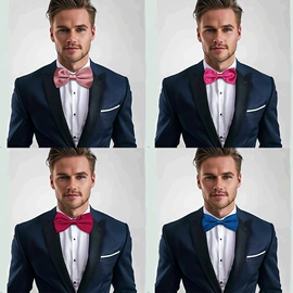 领带;色织、提花布;领结/领花