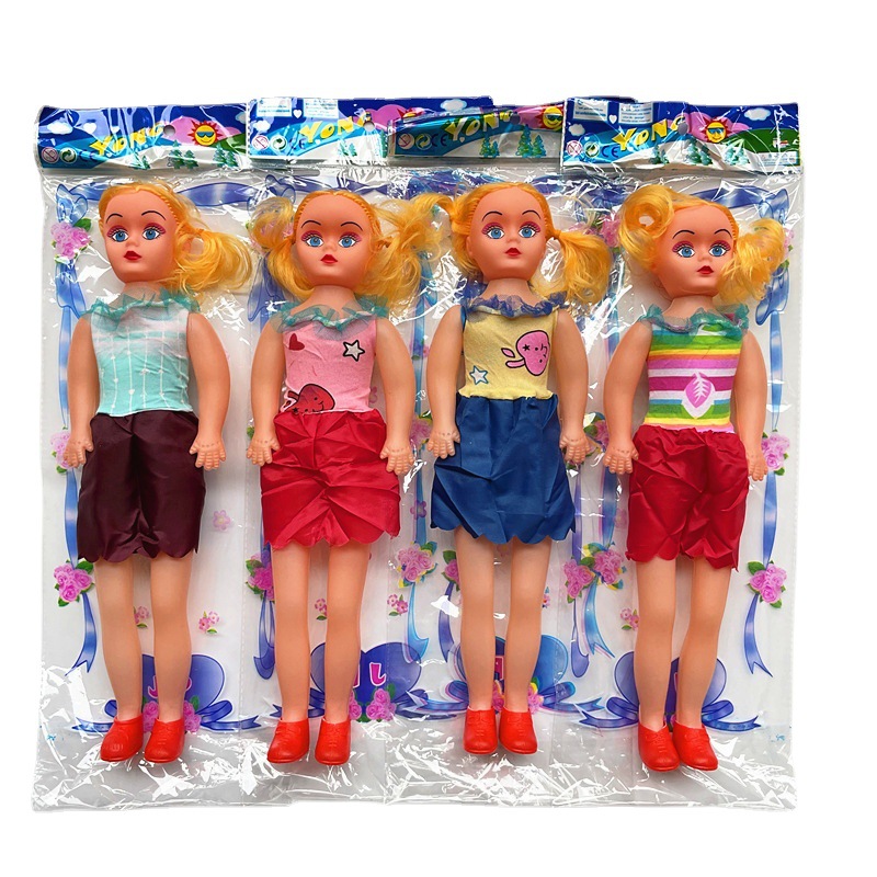 Muñeca puesto empujar grasa de los niños baratos OPP bolsa Lele Barbie muñeca de la muchacha pequeño juguete 2 yuanes comercio exterior