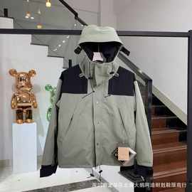 美版TNF1990冲锋衣高版本男款女款外套户外防水夹克滑雪服登山服