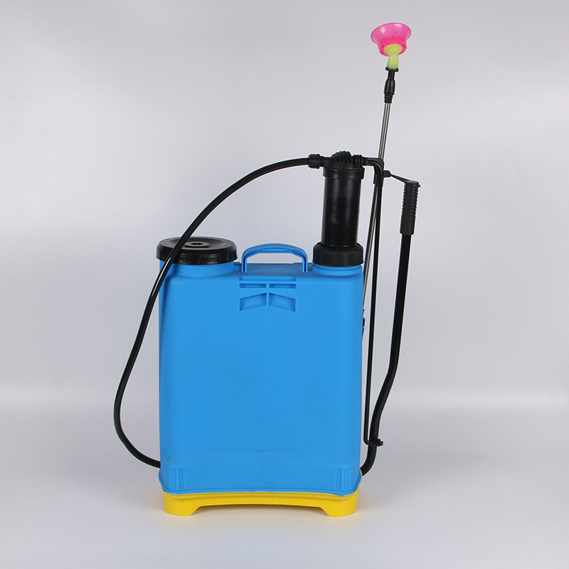 Pulverizador manual agrícola octogonal de 16L Tubo cuadrado de salida Mano engrosado a presión para control de plagas Pulverizador de pesticidas Pulverizador hortícola