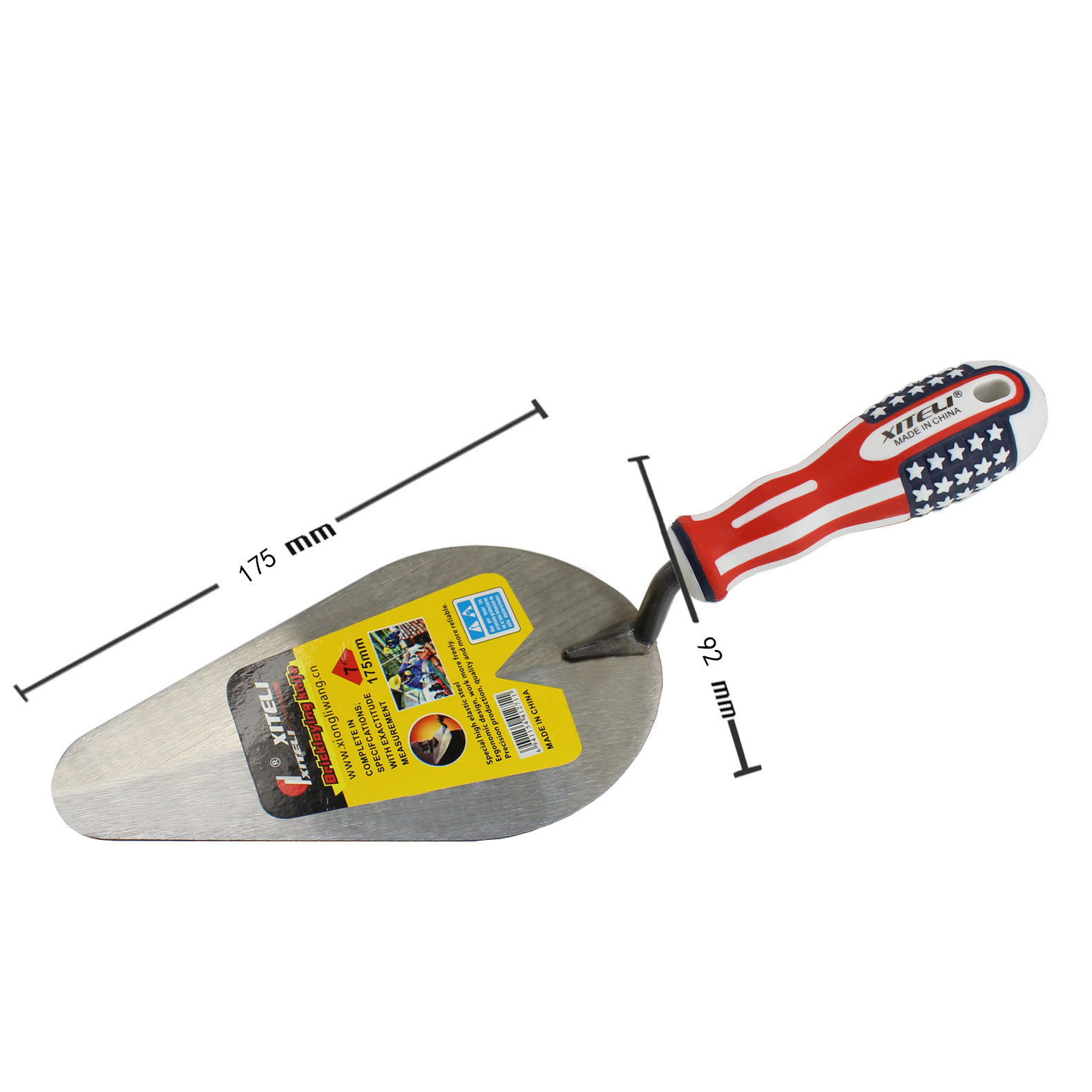 Placa pala cuchillo enyesado cuchillo lote cuchillo masilla raspado fregona bandera paleta cuchillo de ladrillo paleta