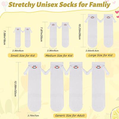 Hand Holding Socks Magnet Funny Novelty Socks for Coup