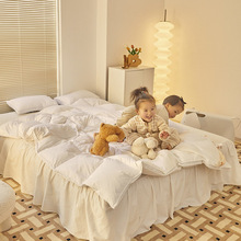 A类母婴国标天丝莱赛尔95白鸭绒被子幼儿园午休被芯学生宿舍冬被