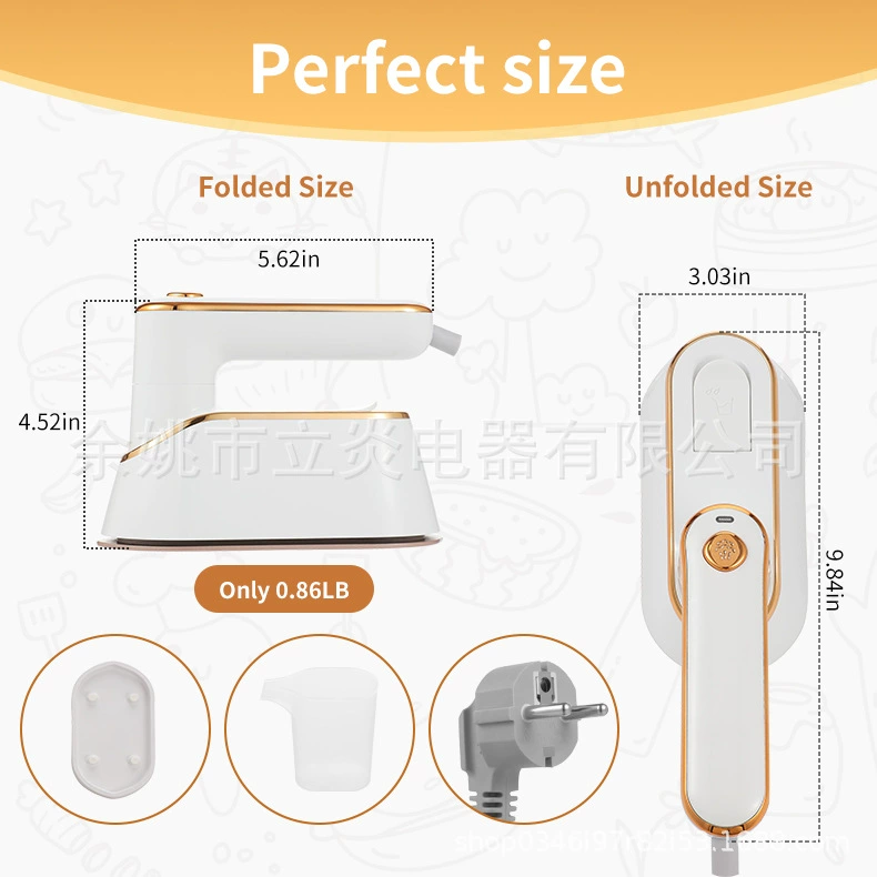 Ручной бытовой отпариватель, компактный портативный утюг-отпариватель, мощная гладильная машина, оптовая продажа напрямую с завода, для устранения складок