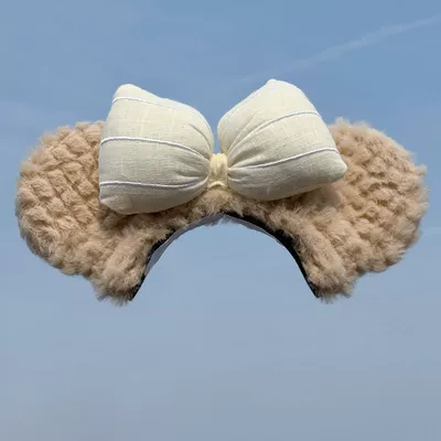 Helmet Decoration Duffy Ears Motosiklet dəbilqələri - khaki
