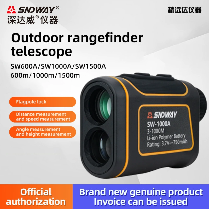 SNDWAY Deep Dawei Outdoor Телескоп дальномер Инфракрасная электронная линейка для измерения высоты угла для измерения скорости заряда