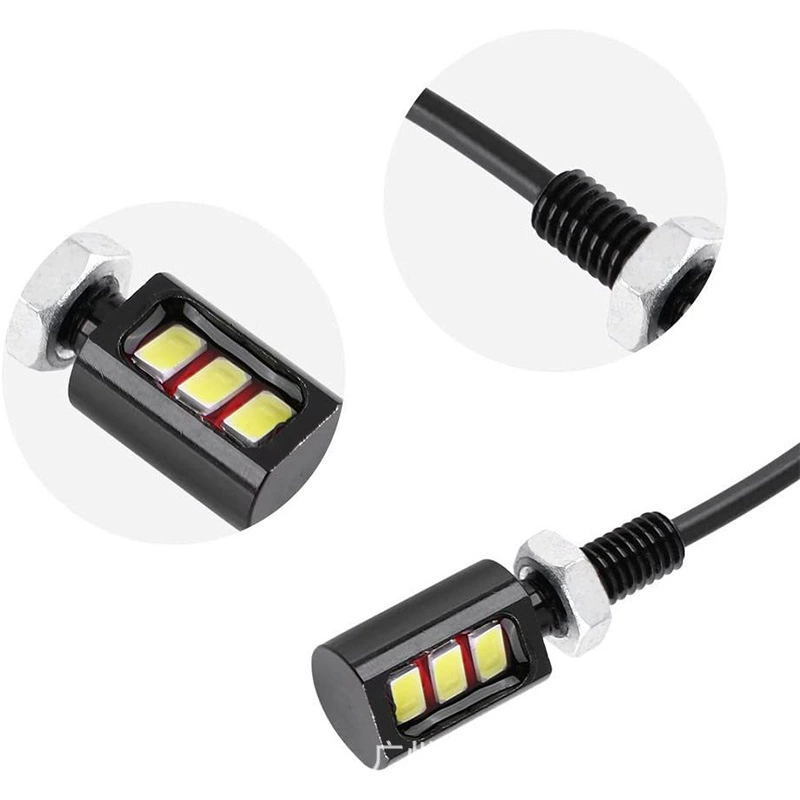 Фабричный автомобильный винт свет лицензия 5630 3smd мотоциклетная светодиодная подсветка номера 5730 винт орел глаз лампа