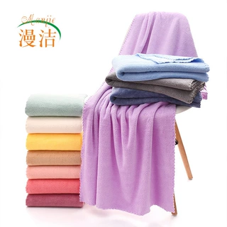 高密珊瑚绒儿童小浴巾50*100吸水大毛巾游泳洗澡家用批发加工定制