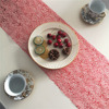 [Cross -border e -commerce] Silk net yarn chaos, gallery, hot dot table flag tea flag home dining table soft decoration