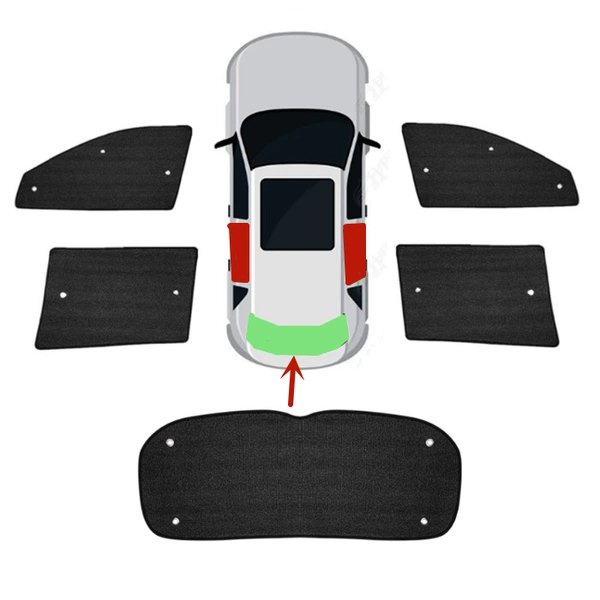 Exclusively for Ideal L9 [rear gear plus all side windows]