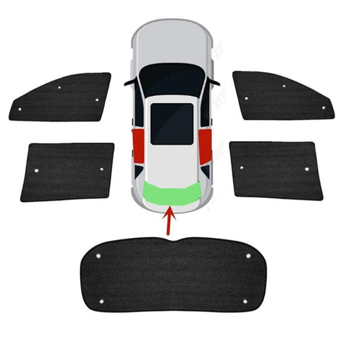 Ideal L9 special sunshade sunscreen insulation car sunshade curtain summer privacy self-driving tour magic tool