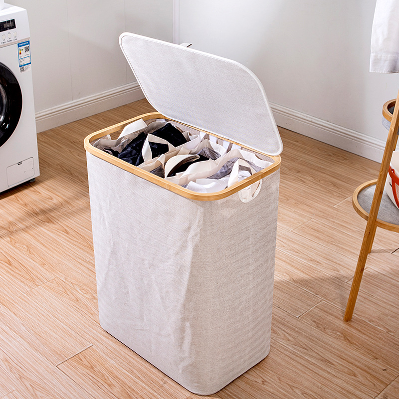 Venta transfronteriza tela impermeable tela Oxford plegable cesto de ropa sucia cesto de almacenamiento de gran capacidad de lavandería