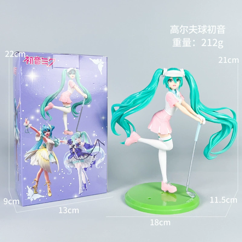 Фигурка Hatsune Miku, 20 см, многопозовая аниме модель, варианты в коробке/в пакете