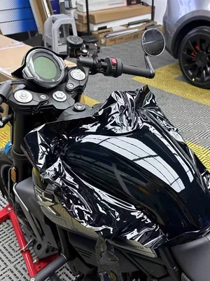 Suitable for Pet Car Color Changing Film Motorcycle Electric Vehicle Black Warrior Super Sub-Frosted Car Film Electro-Optical Metal White Car
