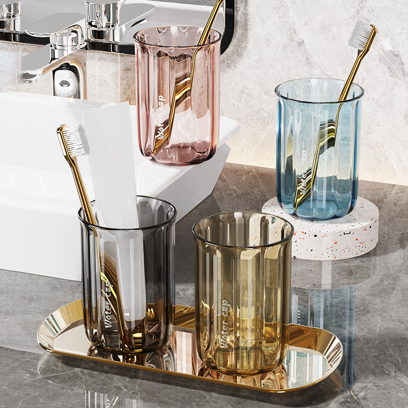 Taza de dientes cepillo de dientes tipo pared sin perforación inodoro aparatos dentales eléctricos enjuague bucal porta taza conjunto familiar