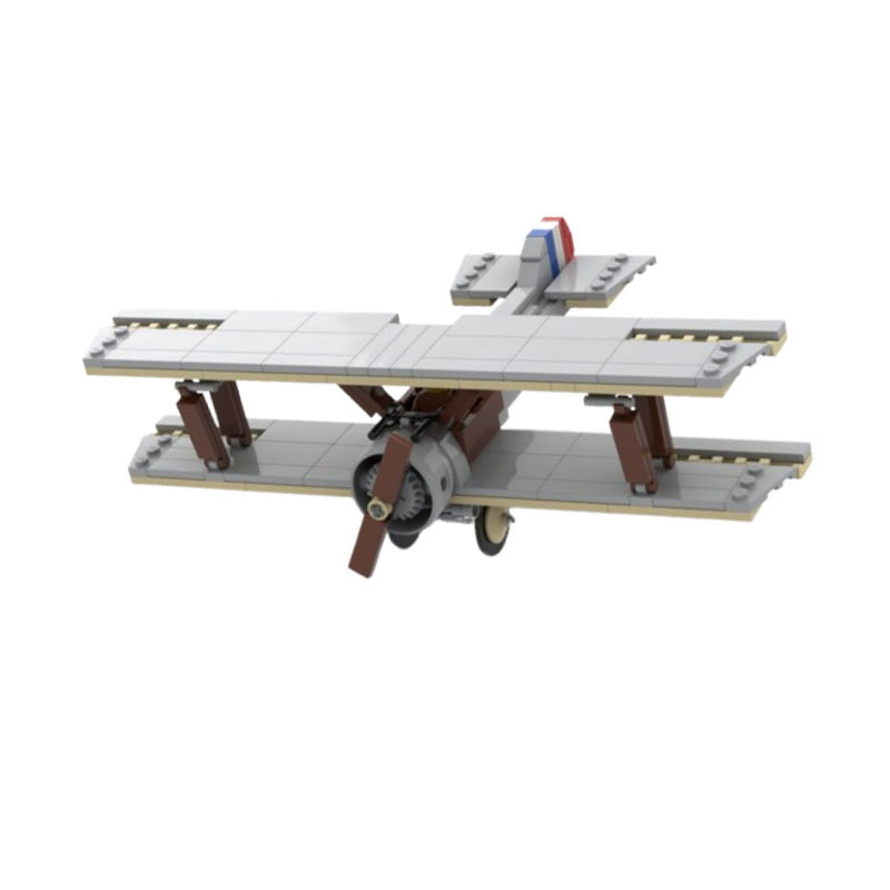 Biplane Small Particle Building Block Model Diy Decoration Toy_voghion.com