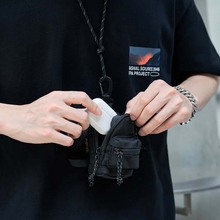 背包包副耳机包卡包新款小轻便钥匙迷你挂件零钱包收纳包包男挂包