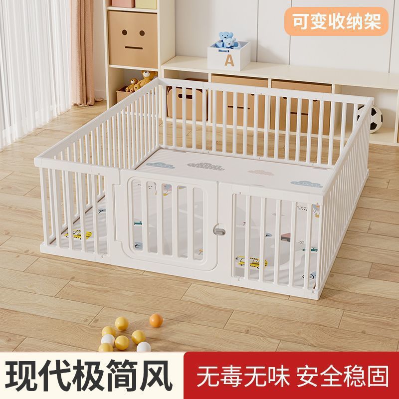 Baby Playpen Protective Fence Indoor Household Baby Floor Fence Children Toddler Crawling Mat Living Room Fence