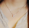 Brand necklace, chain for key bag , 2022 collection, silver 925 sample, 925 sample silver, simple and elegant design