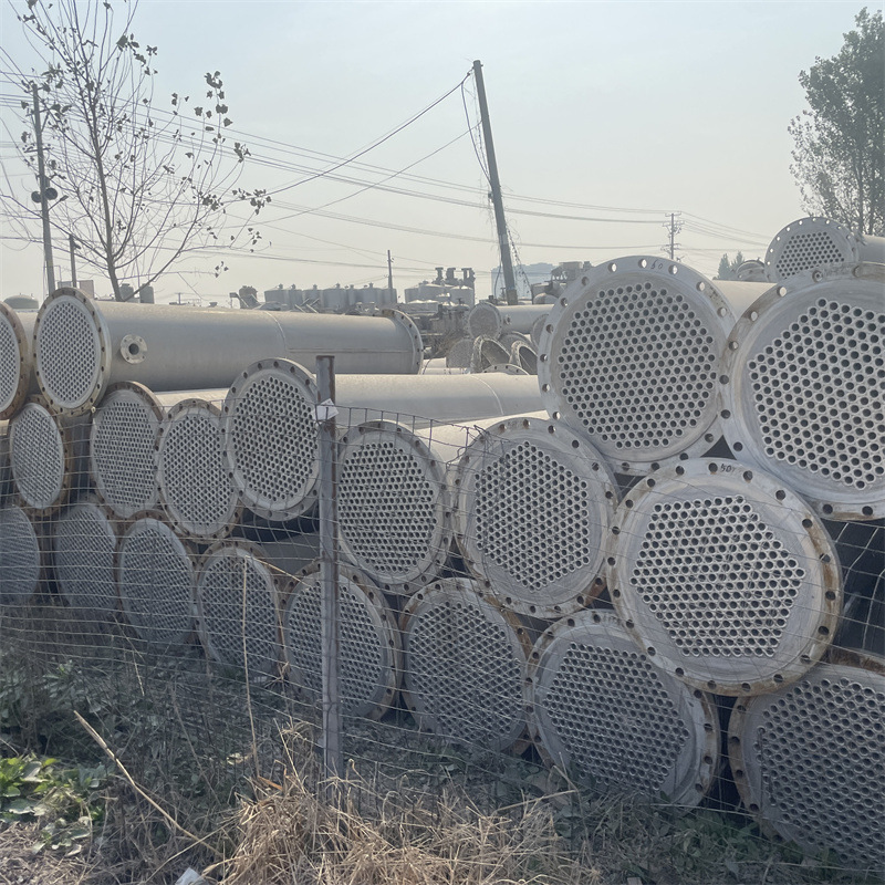 出售列管式冷凝器 不锈钢工业换热设备 60立方冷凝器