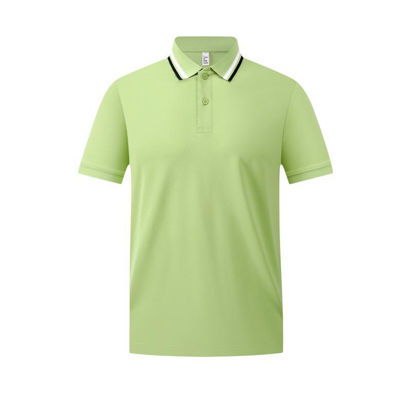 Camiseta de polo de tamaño grande personalizada camiseta transfronteriza ropa de trabajo camiseta cultural bordada logotipo revestido vestido de trabajo de manga corta personalizado