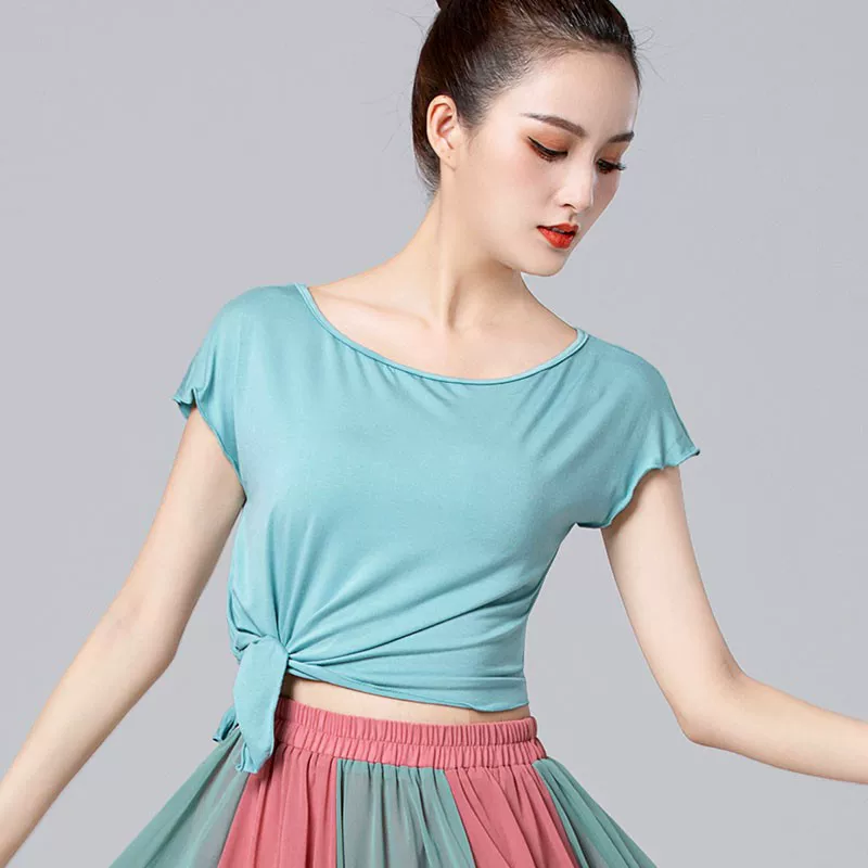 Modern sports clothing, short classic spring summer shirt for training, with short sleeve