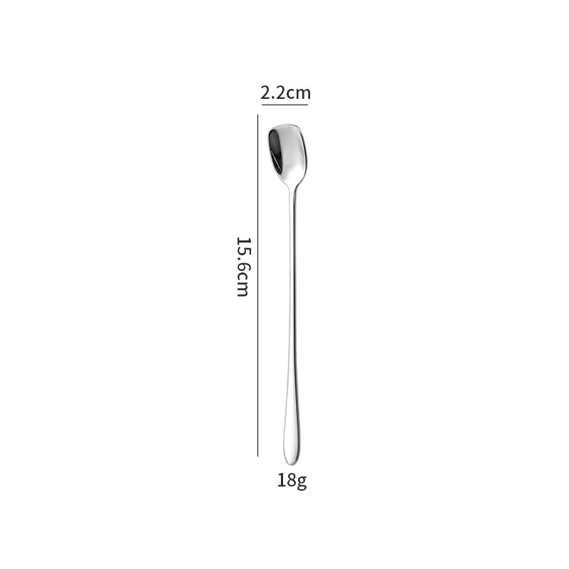 대형 사각얼음숟가락 15.6cm