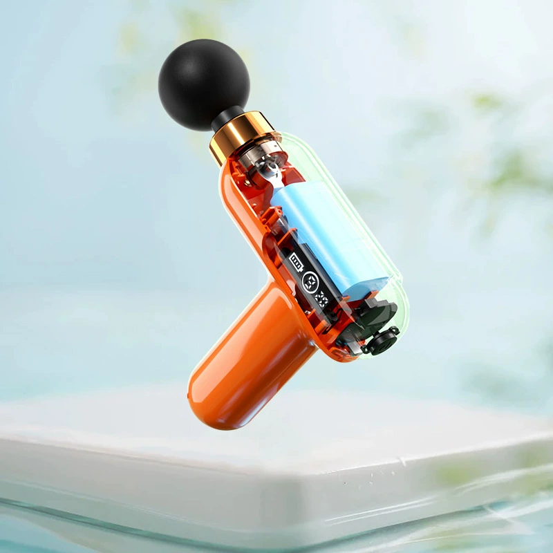 Трансграничный амазонка фасциальный пистолет новый женский мини-вибрационный массажер фитнес мышцы расслабляющий массажный пистолет