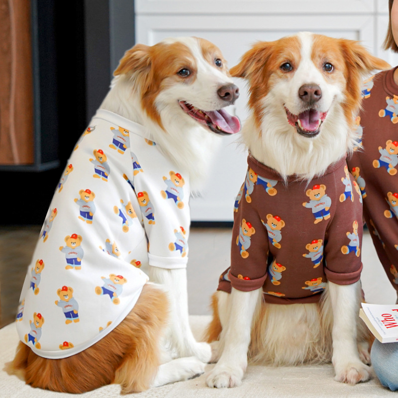 大狗狗拉布拉多金毛宠物秋冬柯基熊狗狗猫咪猫衣服狗用品薄绒卫衣