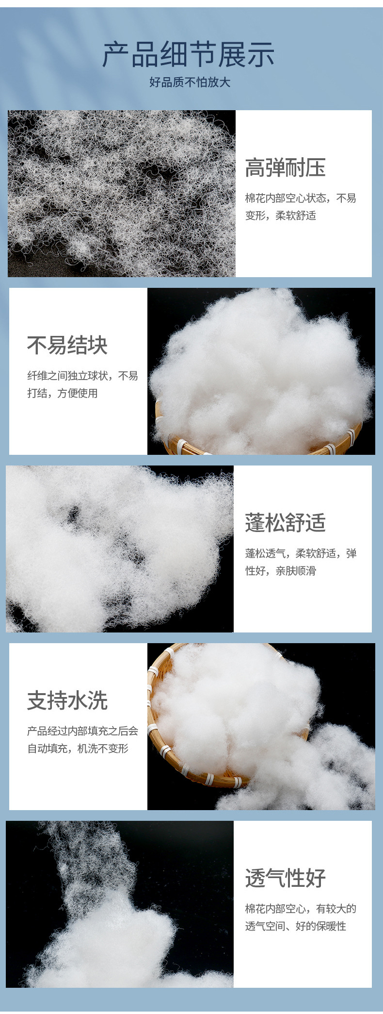 厂家直销优质PP棉 高弹环保7d/15d公仔棉玩具家纺填充一袋起发-阿里巴巴