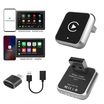 Cross-border best-selling carplay box, Simsiz CarPlay və Android Auto - k20dadapterextension-cable-overseas-version-not-applicable-to-domestic-android-devices