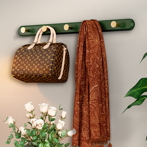 [Dropshipping] Punch-Free Hook Wall-Mounted Clothes Hanger for Bedroom, Entrance Hall, or Entryway