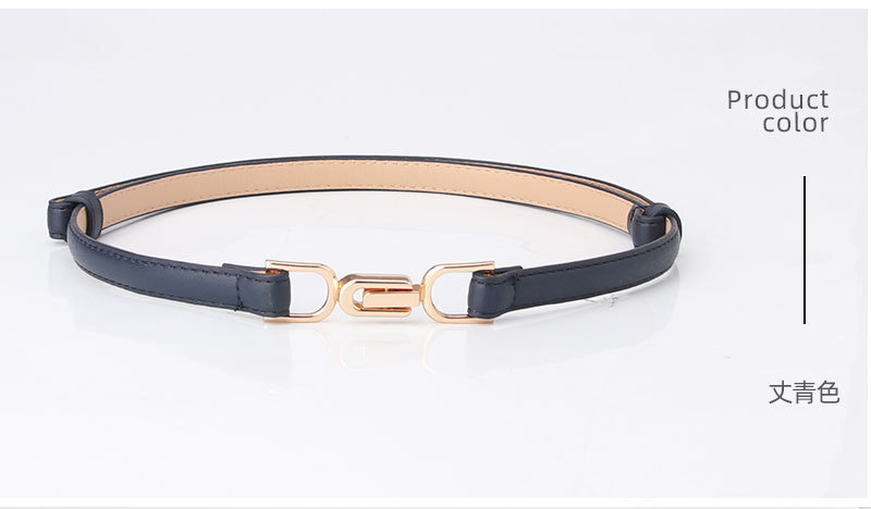 Wholesale Fashion Pair Buckle Adjustable Fine Belt Nihaojewelry display picture 13